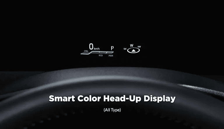 Smart Color Head Up Display