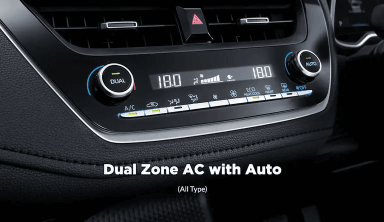 Dual Zone Auto AC