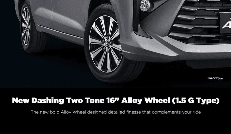 Two Tone Alloy Wheel (1.5 G Type)