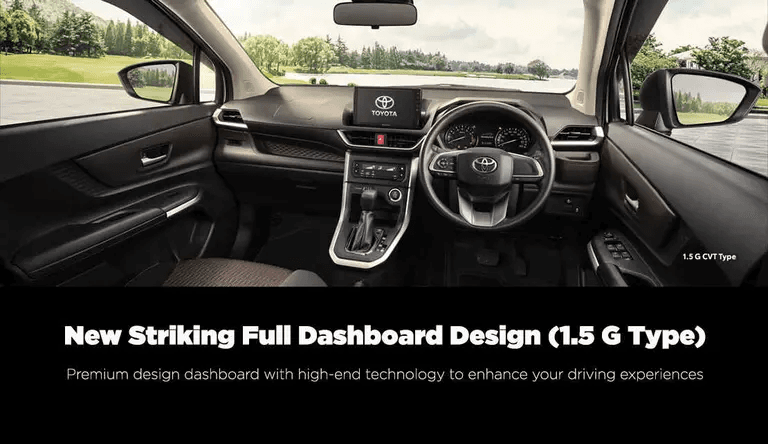 Striking Full Dashboard Design (1.5 G Type)