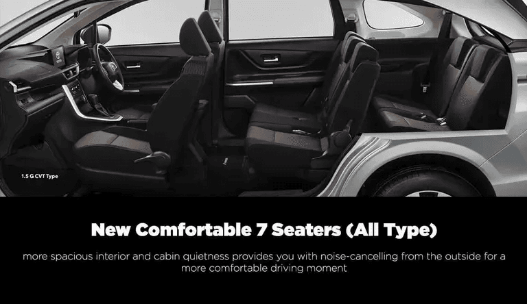 New Comfortable 7 Seaters