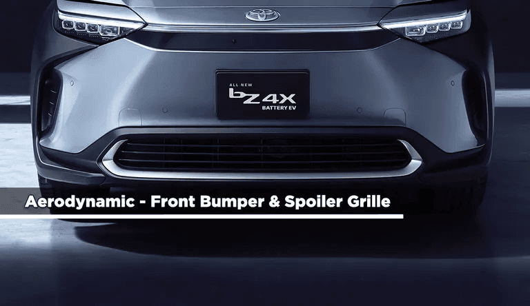 Aerodynamic Front Bumper and Spoiler Grille
