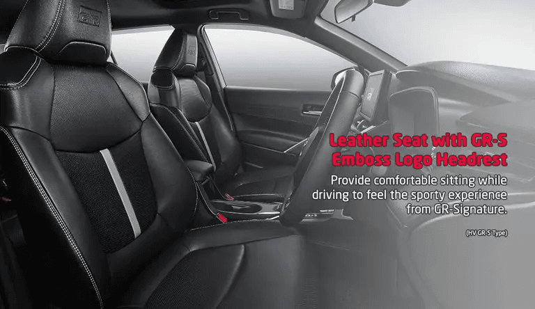 Leather Seat with GR-S Logo