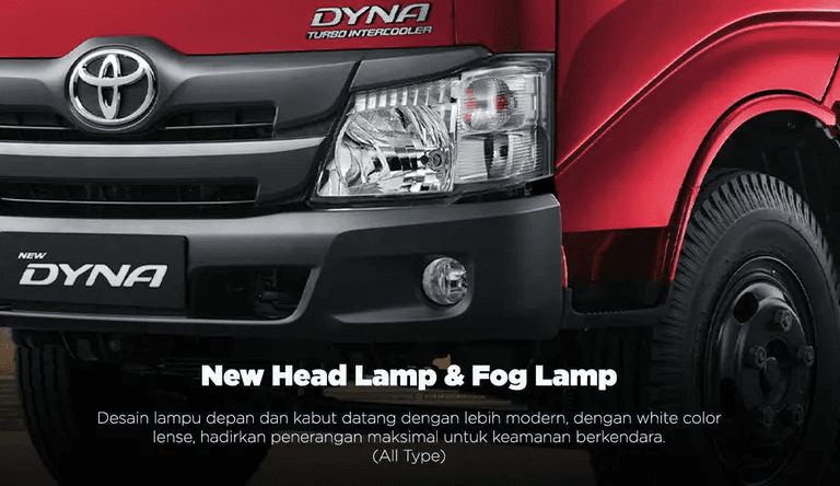 New Head Lamp and Fog Lamp