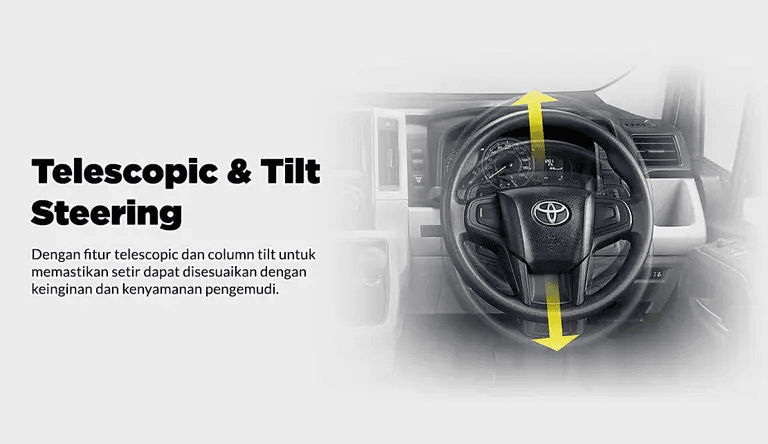 Telescopic and Tilt Steering