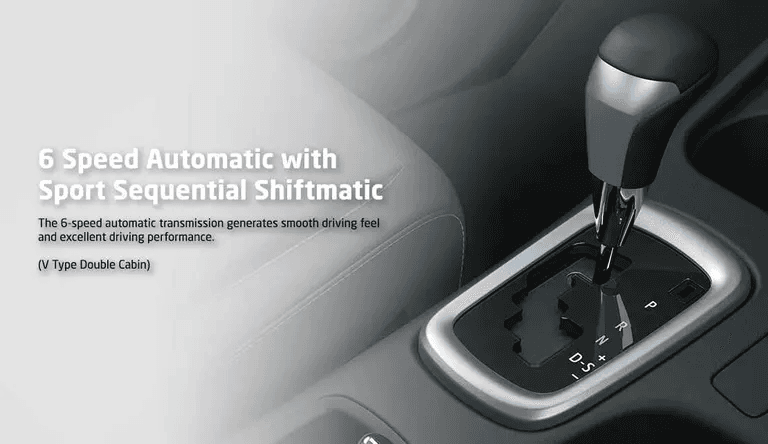 6 Speed A/T with Sport Sequential Shift