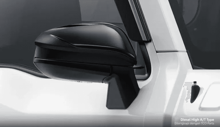 Outer Mirror with Electric Adjustment