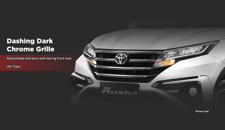 Dashing Dark Chrome Grille