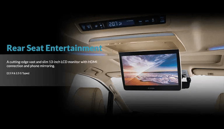 Rear Seat Entertainment