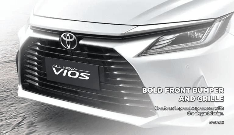 Bold Front Bumper and Grille