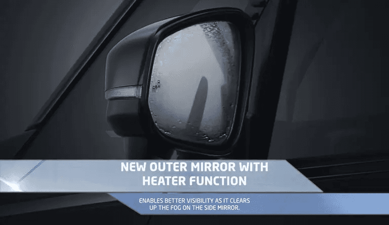 Outer Mirror with Heater Function