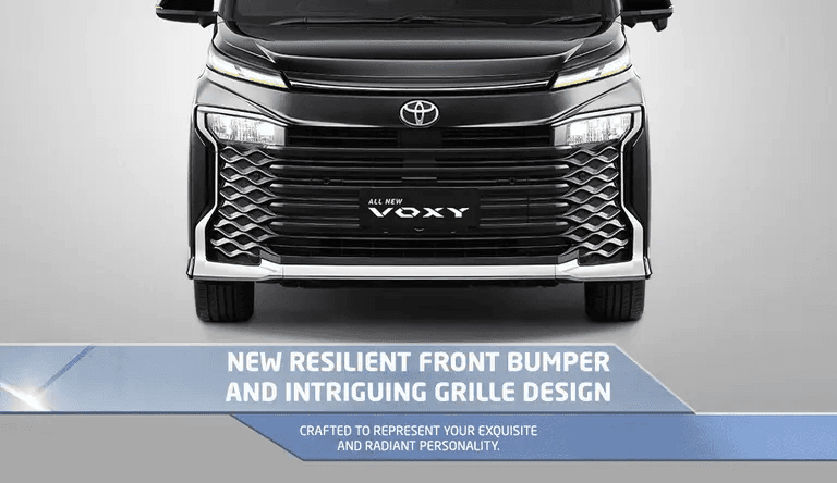 New Resilient Front Bumper and Intriguing Grille Design
