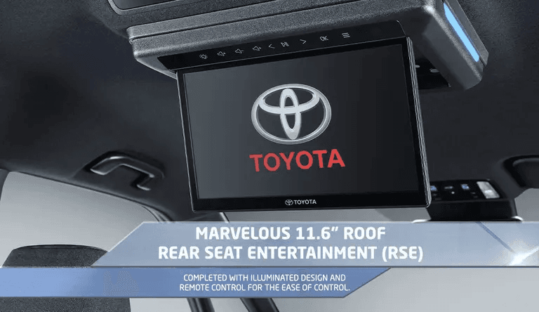 11.6" Roof Rear Seat Entertainment