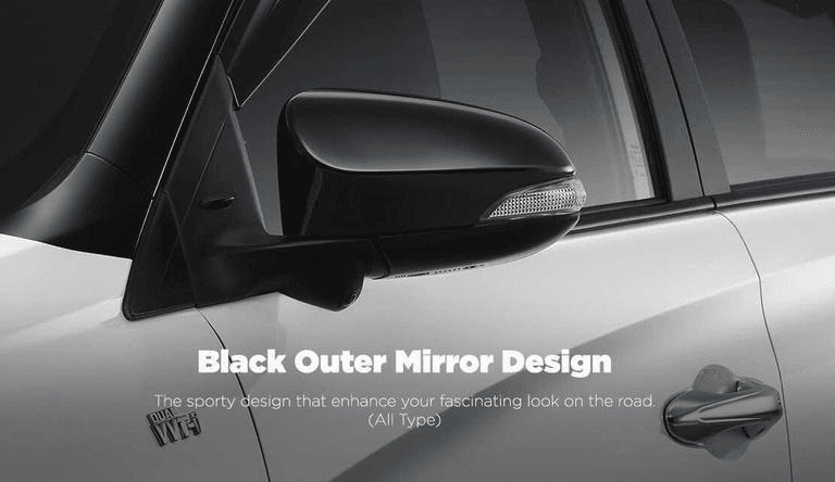 Black Outer Mirror
