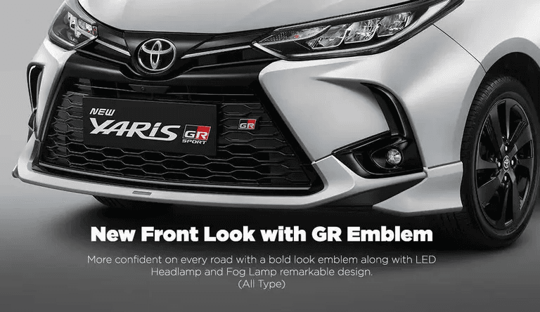 Front Look with GR Emblem