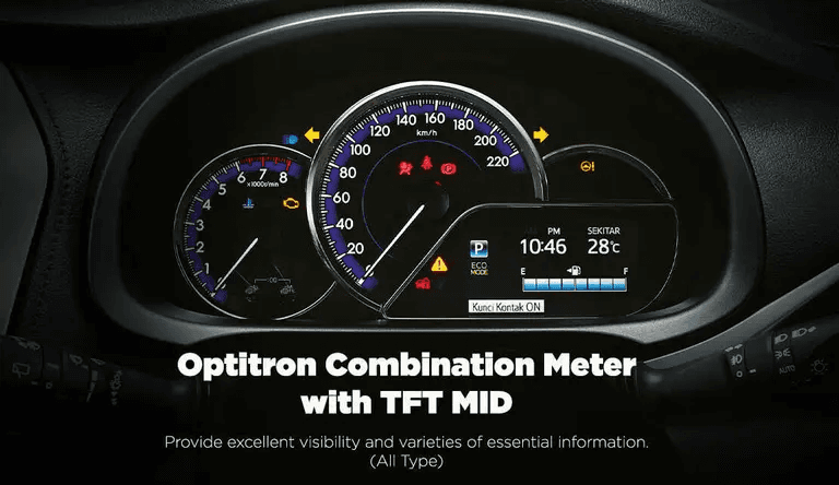 Optitron Combination Meter TFT MID