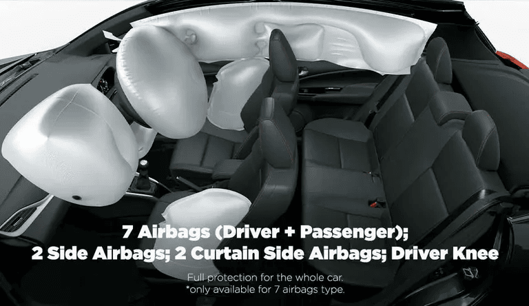 7 Airbags
