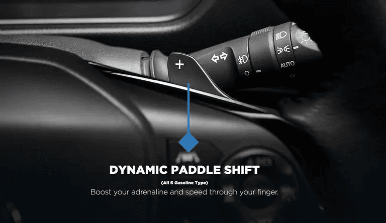Dynamic Paddle Shift
