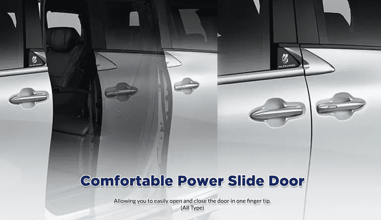 Comfortable Power Slide Door