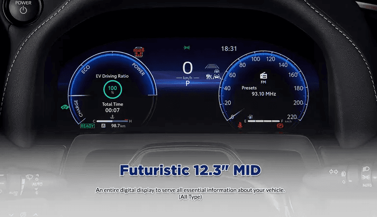 Futuristic 12.3" MID