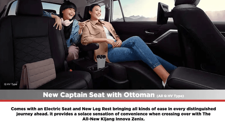 Captain Seat with Ottoman